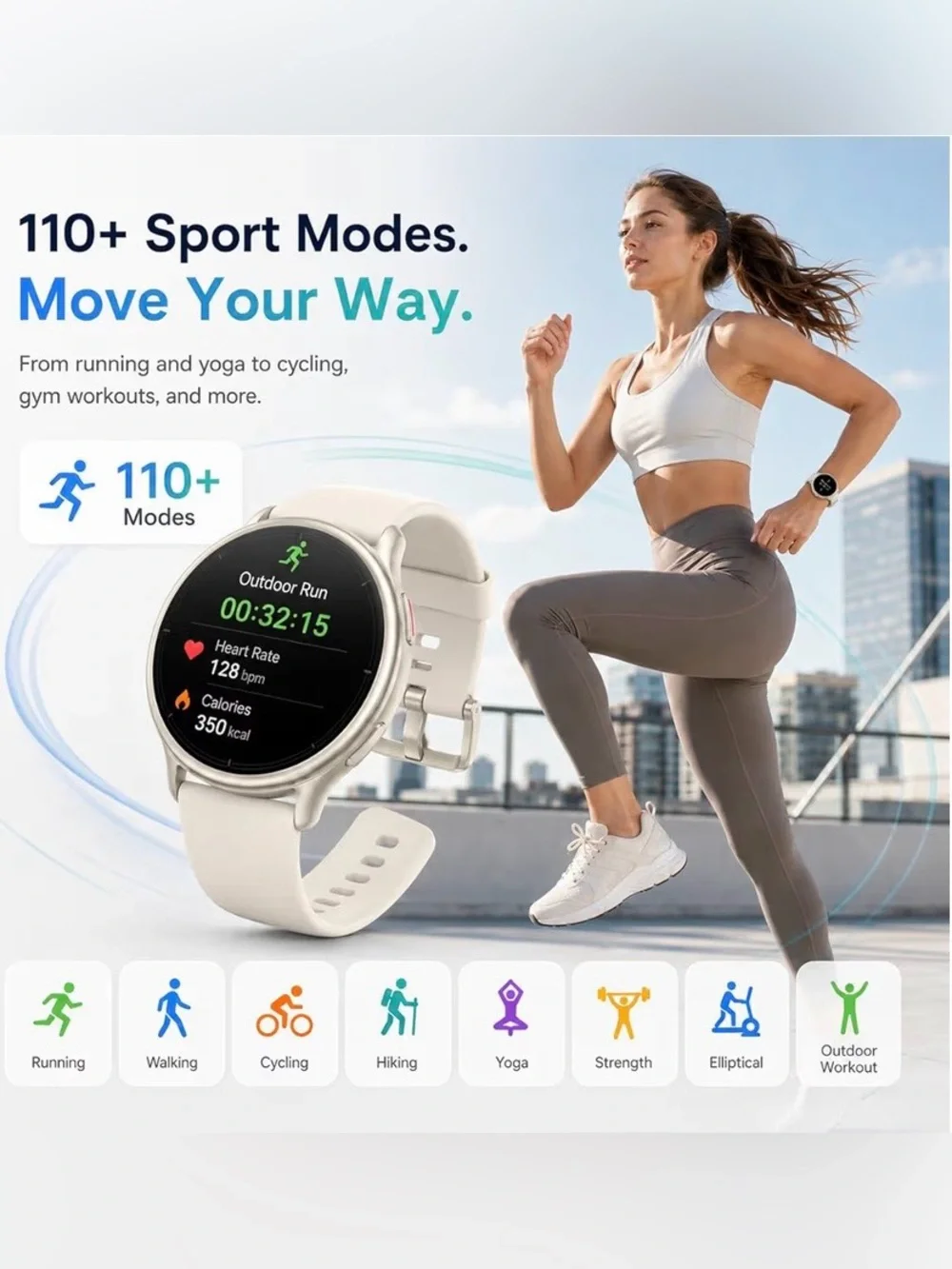 Smart Watch for Women (Answer/Make Call)